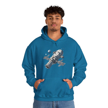 sci-fi hoodie-Spaceship 283 Sci-Fi Hoodie