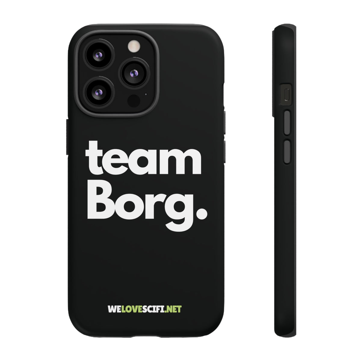 Team Borg iPhone Cases - Supervillain Tough Mobile Covers