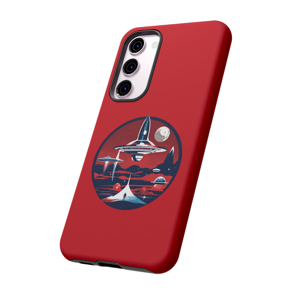 Space Art Mobile Case | Let's Escape Astronaut 