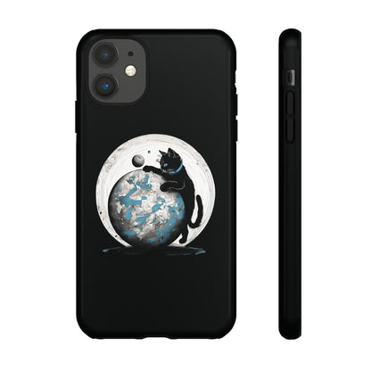 Space Player Cat Tough iPhone Mobile Cases - We Love SciFi