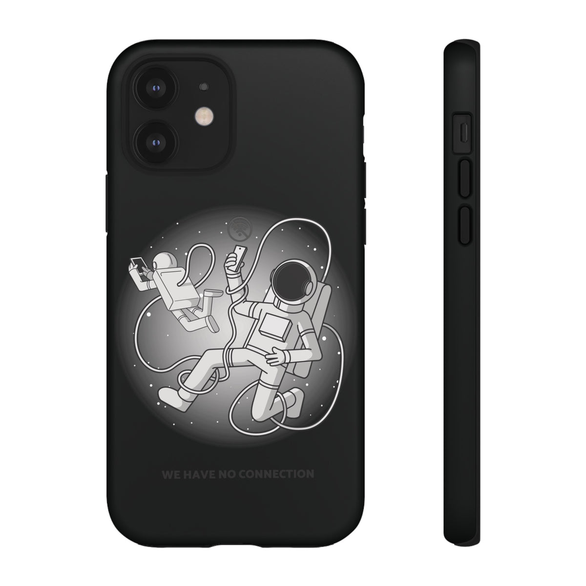 Funny Astronaut iPhone Case | Sci-Fi Tough Mobile Cover