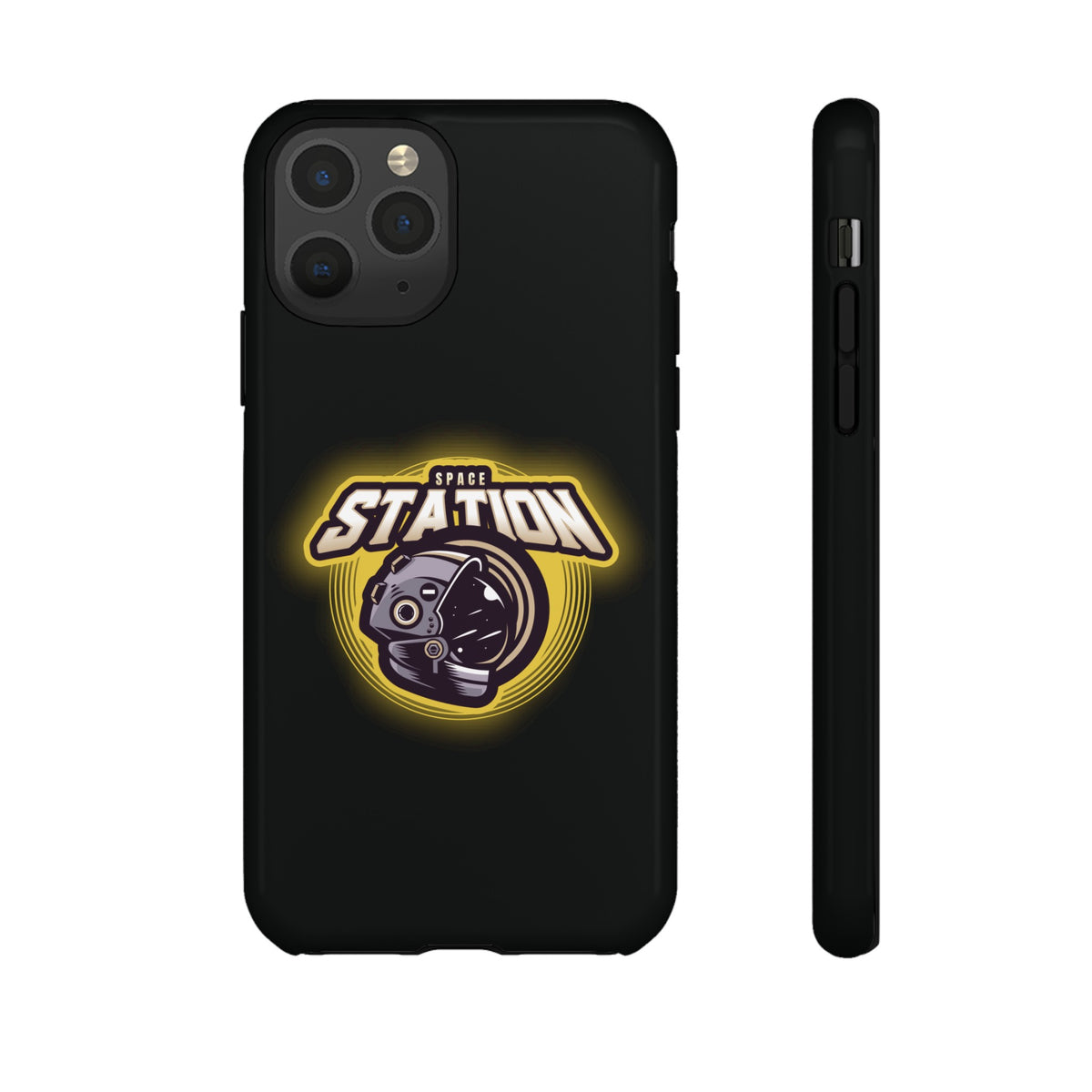 Space Station iPhone Cases Sci-Fi Tough Mobile Protection