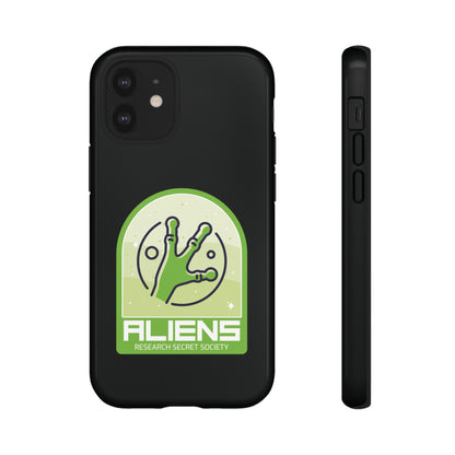 Aliens Research Secret Society UFO Sci-Fi iPhone Mobile Case