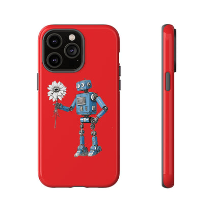 Maybe Baby Robot Spaceart Tough iPhone Mobile Cases