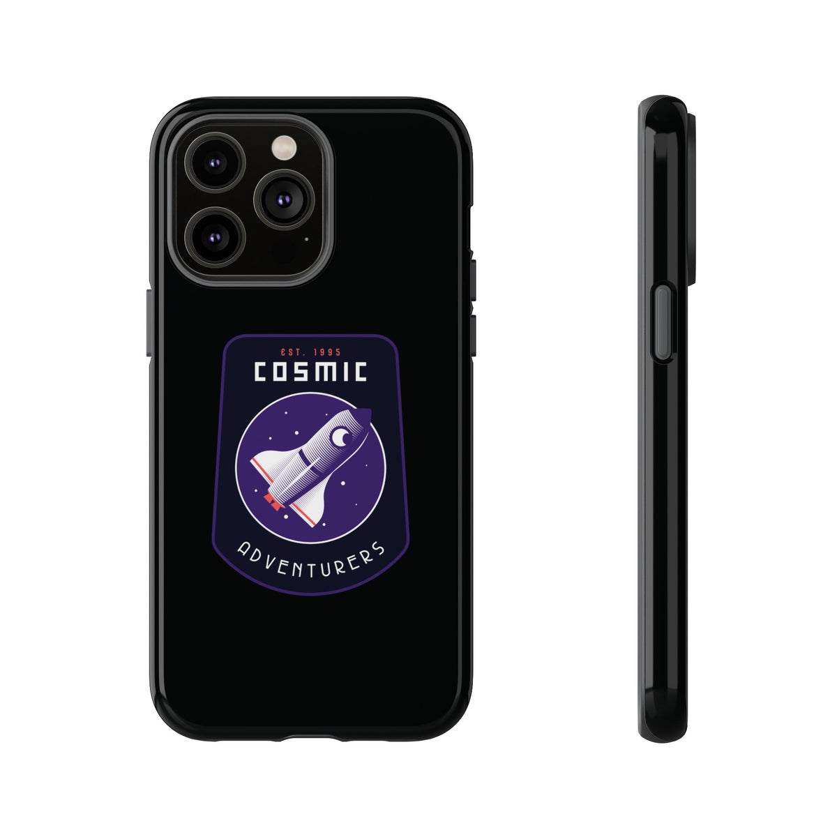 Cosmic Adventurers Sign Sci-Fi Tough iPhone Mobile Cases