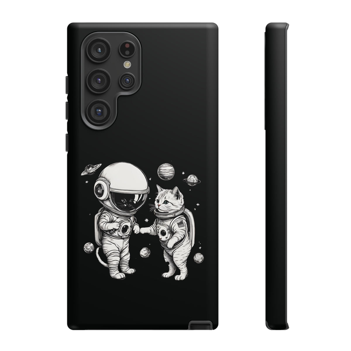 Space Kittie Samsung Galaxy Cases Tough Astronaut Cat Cover