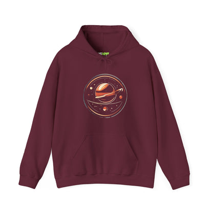 Space Art Hoodie - Spinning Around Sci-Fi Design