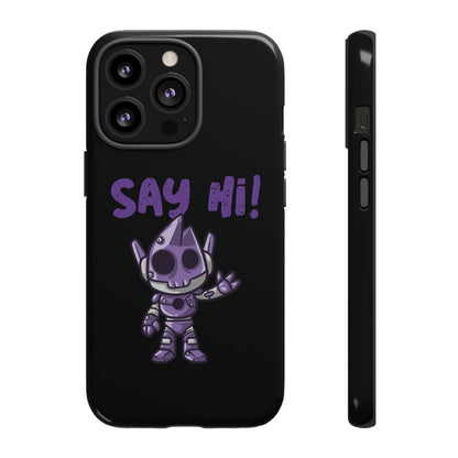 Funny UFO iPhone Cases | Say Hi Sci-Fi Tough Mobile Covers