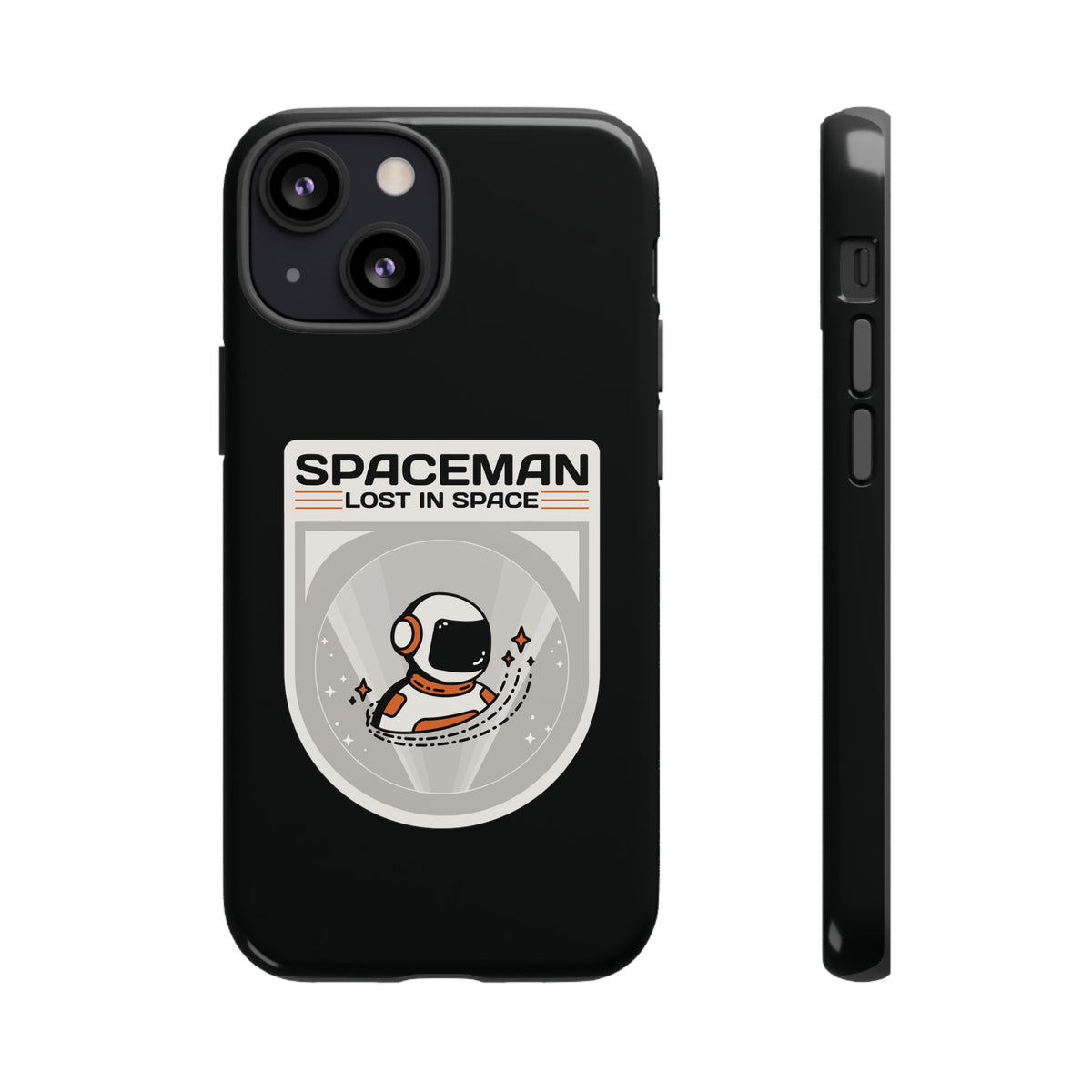 Spaceman iPhone Case Astronaut Sci-Fi Tough Mobile Cover