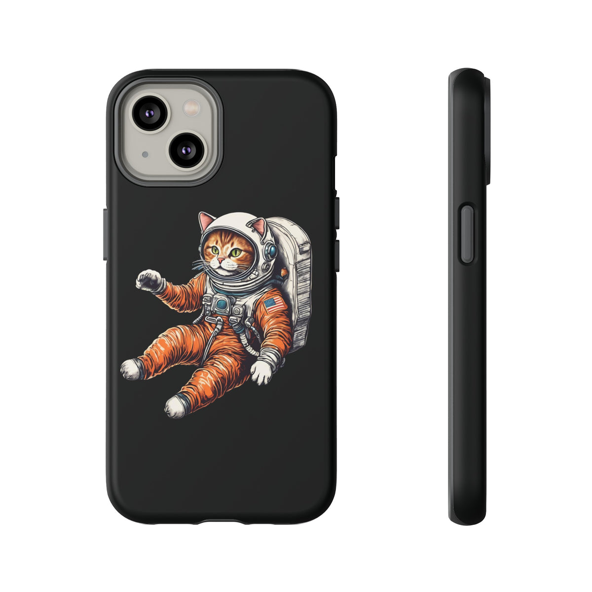 Redhead Spacecat iPhone Case - Tough Astronaut Mobile Cover