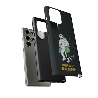 Zero Gravity Funny Astronaut Sci-Fi Tough Samsung Galaxy Mobile Cases-welovescifi.net