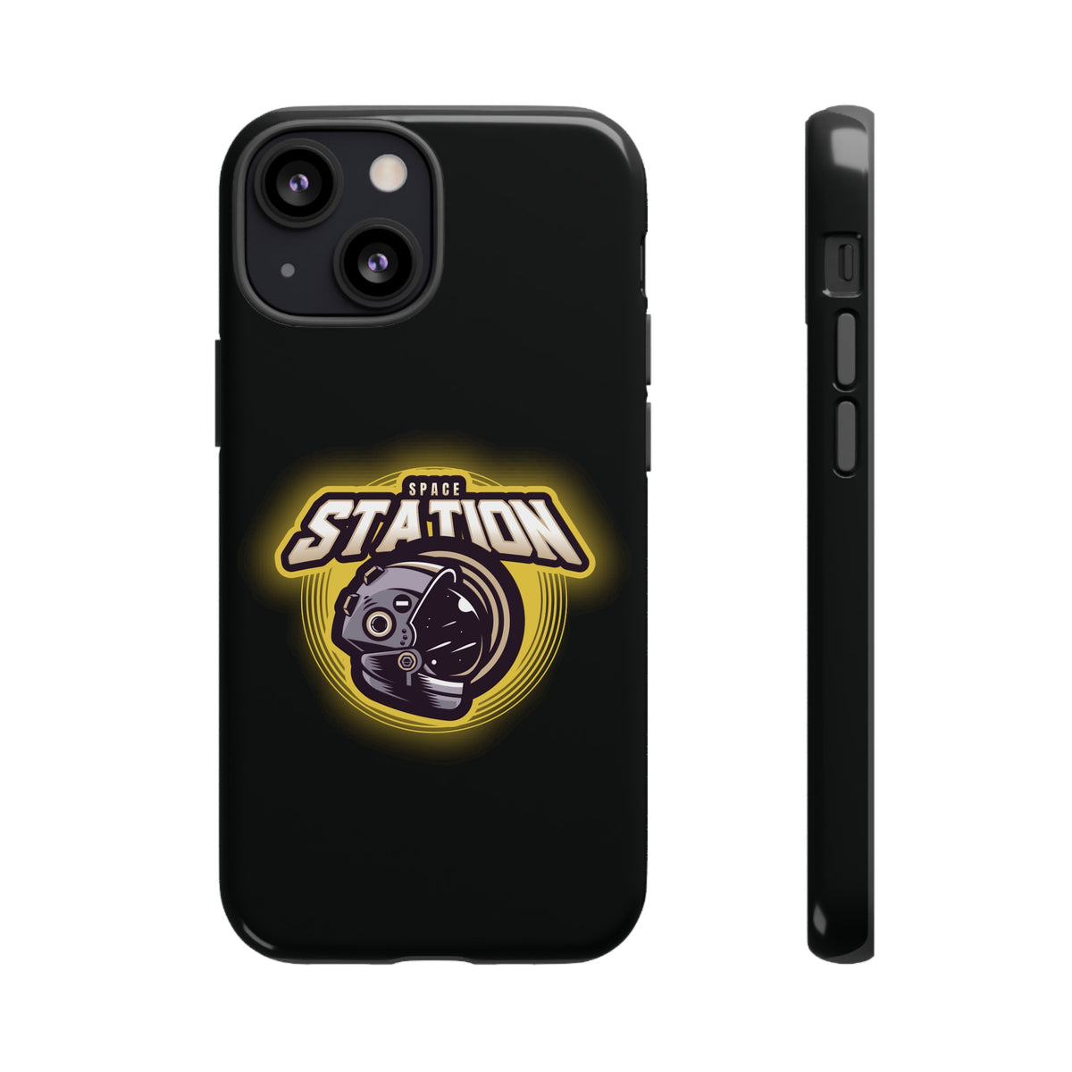 Space Station iPhone Cases Sci-Fi Tough Mobile Protection