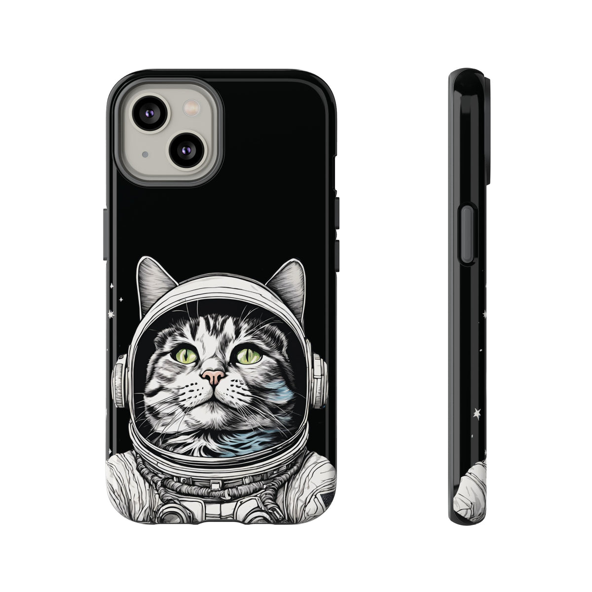 SpaceCat Tough iPhone Mobile Cases - WeLoveSciFi