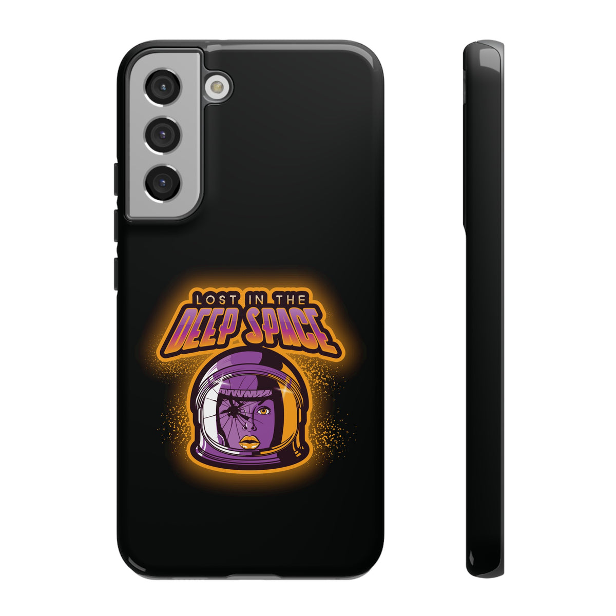 Lost in the Deep Space Astronaut Galaxy Mobile Case