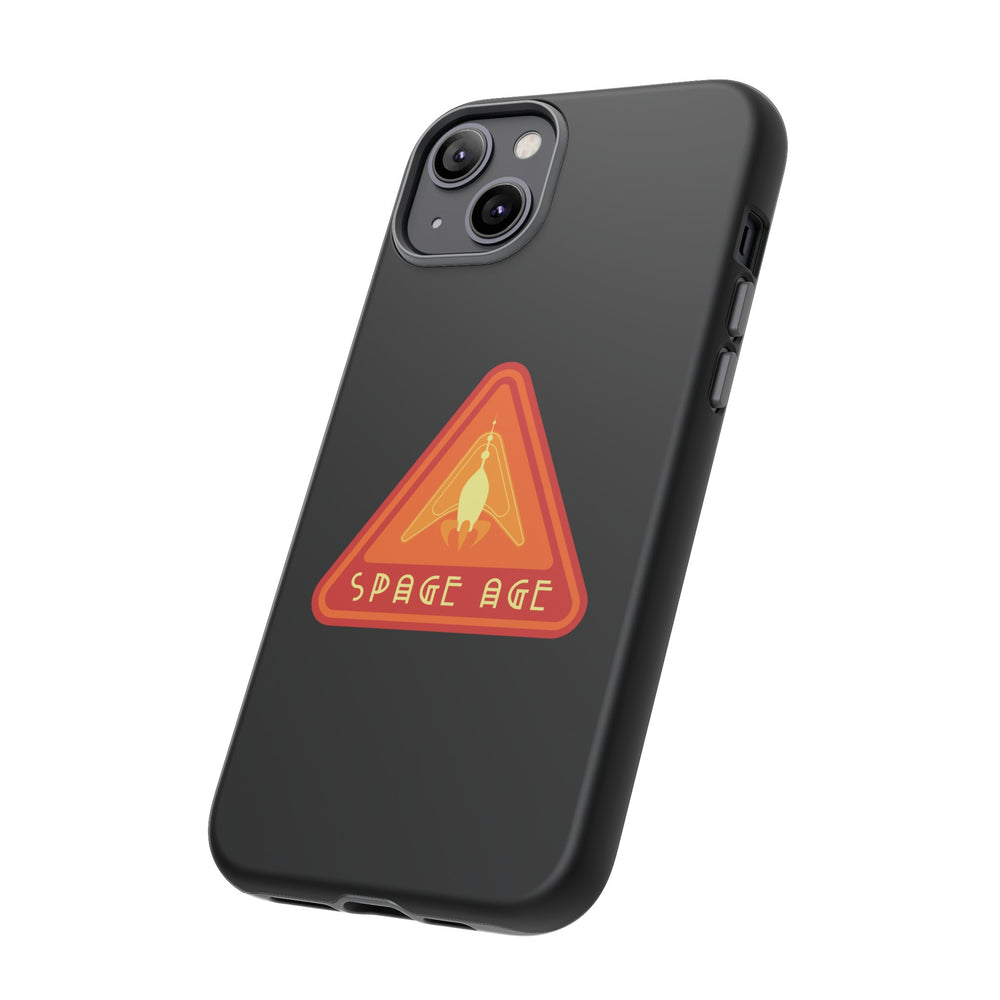 Space Age Retro Sci-Fi Tough iPhone Mobile Cases