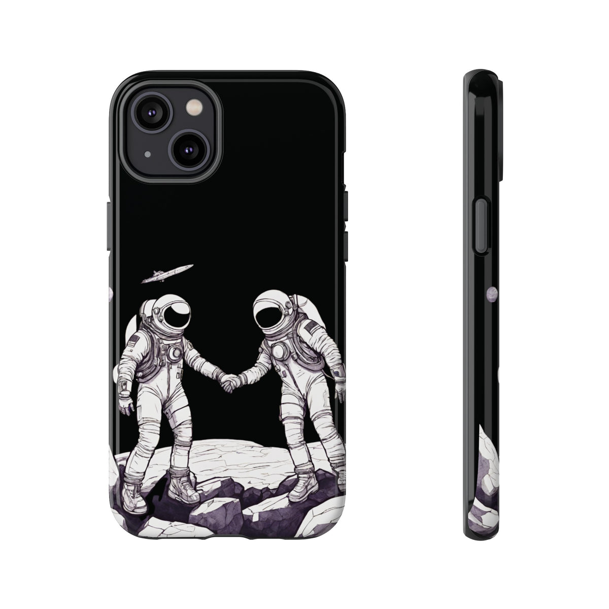 SpaceArt Astronaut Tough iPhone Cases