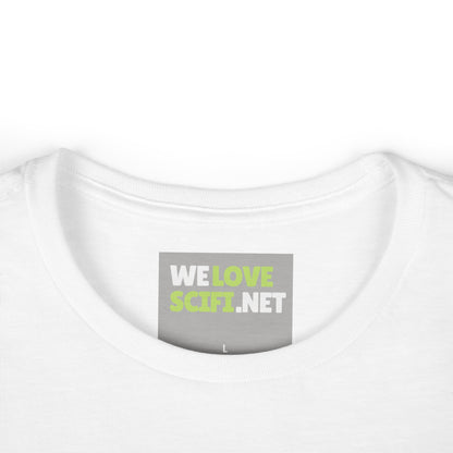 tee-Humans Are Next Funny UFO Woman's Tee-welovescifi.net