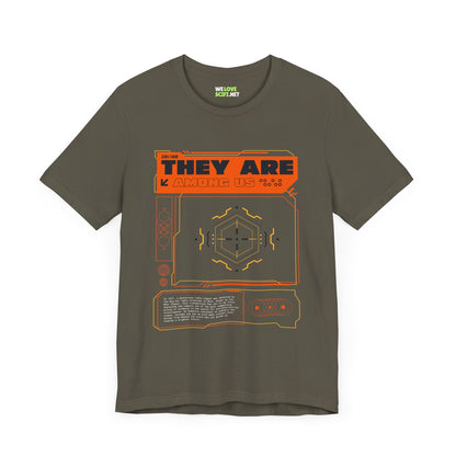 They Are Among Us UFO Sci-Fi T-Shirt-welovescifi.net