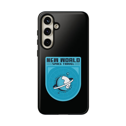 New World Sci-Fi Galaxy Mobile Cases Durable Samsung Covers