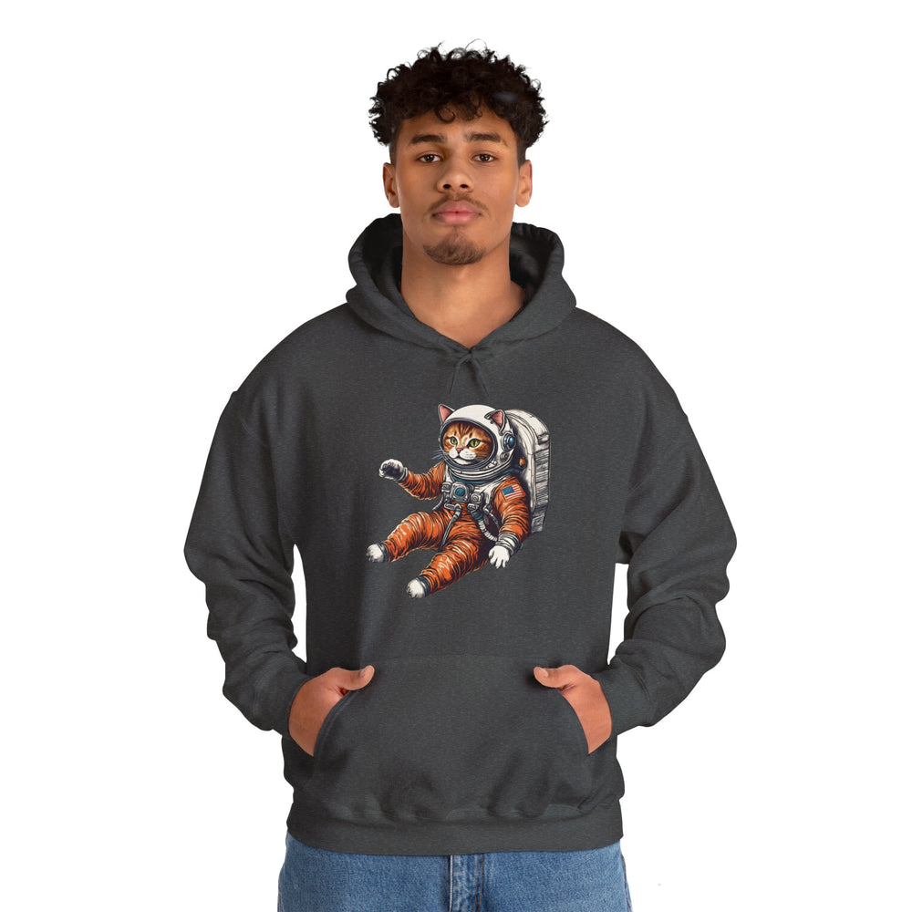 Redhead Spacecat Astronaut Hoodie - Cool Sci-Fi Sweatshirt