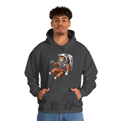 Redhead Spacecat Astronaut Hoodie - Cool Sci-Fi Sweatshirt