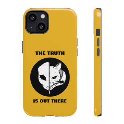 The Truth Is Outthere Funny Cat UFO Tough iPhone Mobile Cases-welovescifi.net