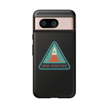 Retro Sci-Fi Google Pixel Cases | New Frontier Retro Sign