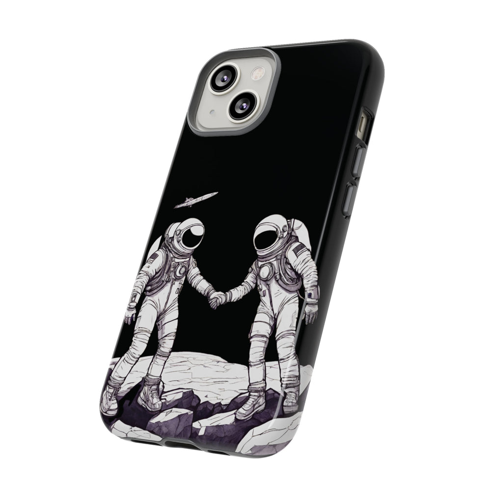 SpaceArt Astronaut Tough iPhone Cases