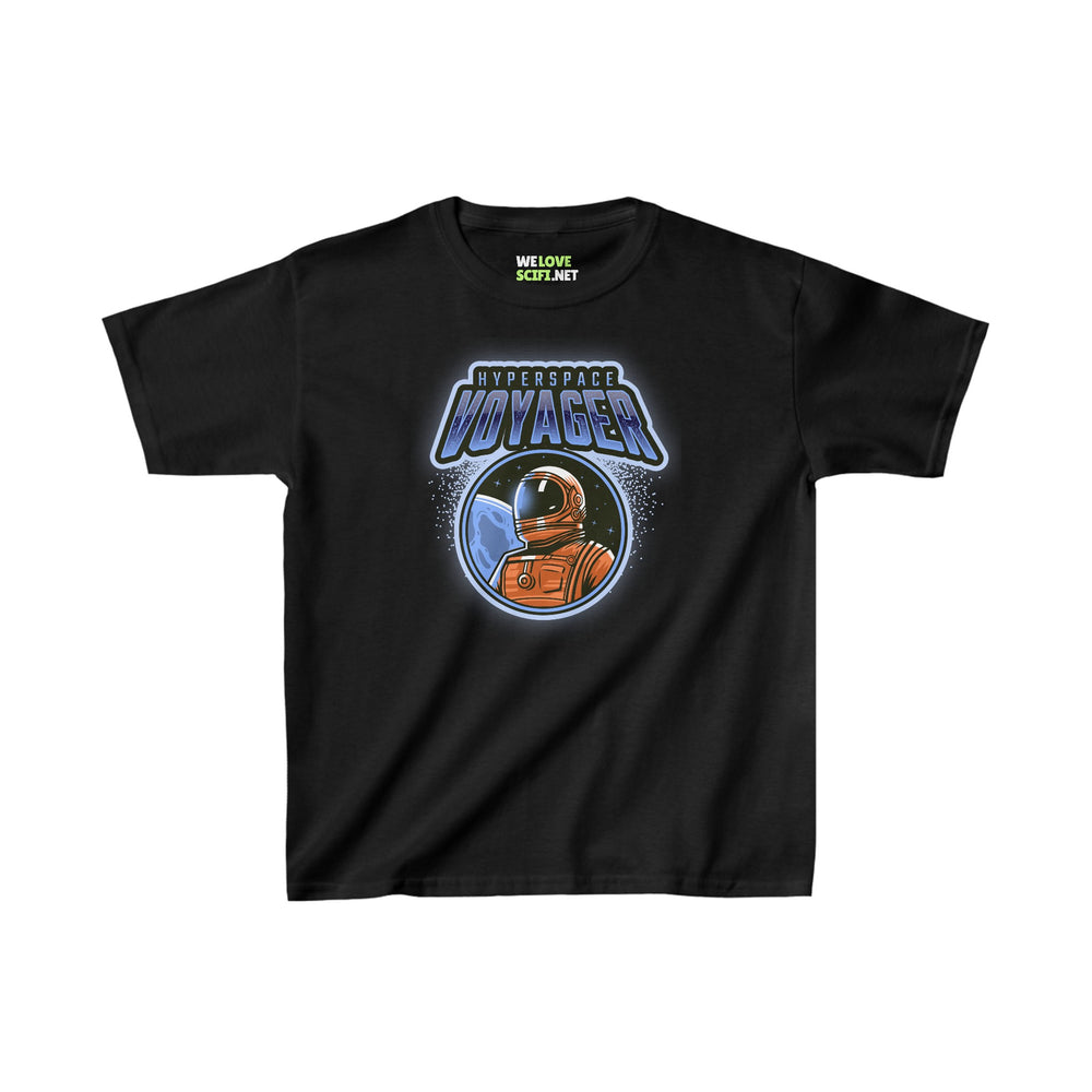 Hyperspace Voyager Kids Astronaut Tee - Heavy Cotton T-Shirt