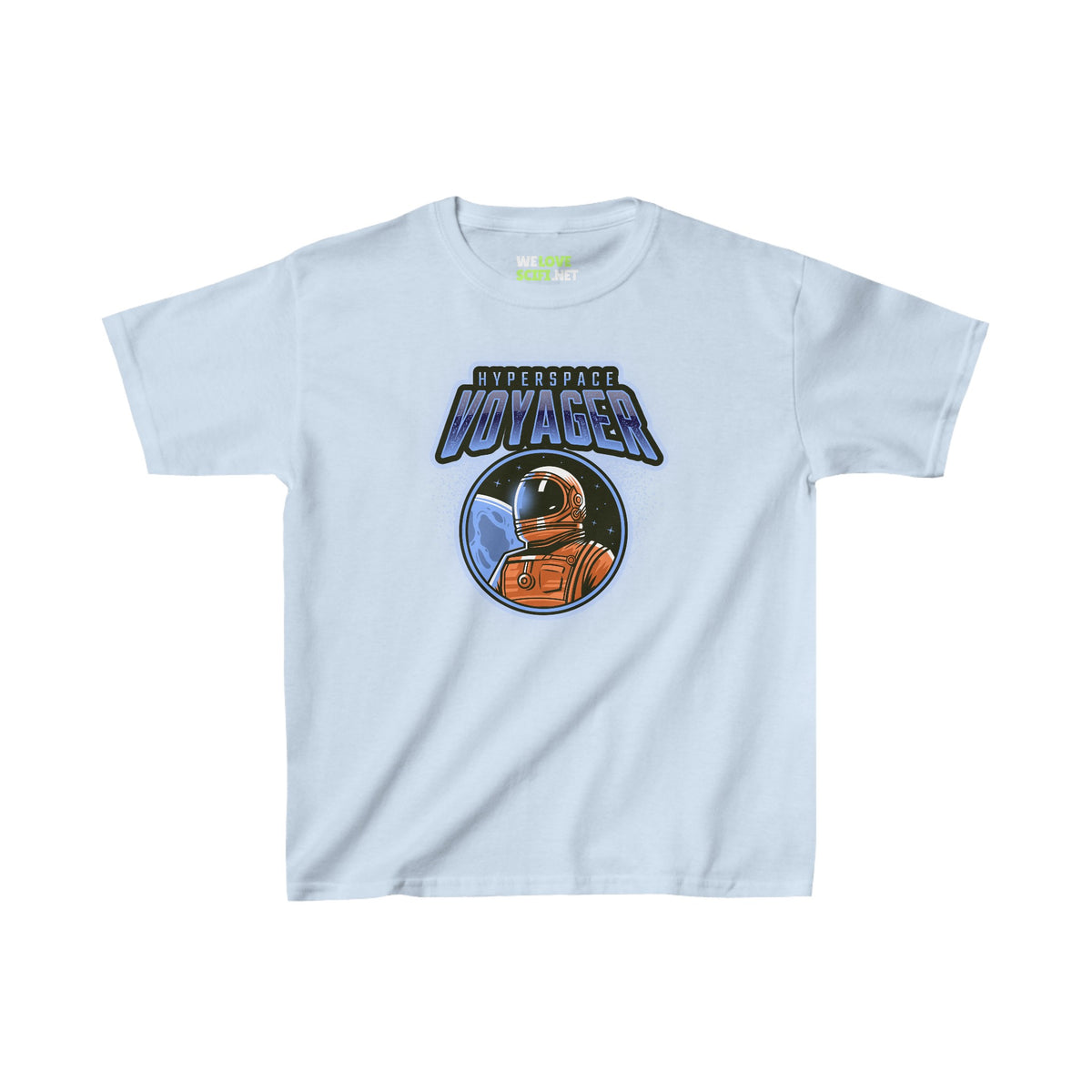 Hyperspace Voyager Kids Astronaut Tee - Heavy Cotton T-Shirt