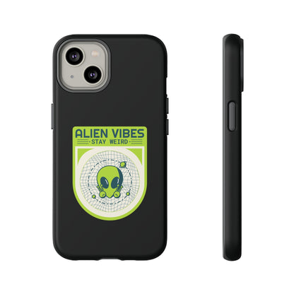 Stay Weird UFO Sci Fi Tough iPhone Mobile Cases WeLoveSciFi