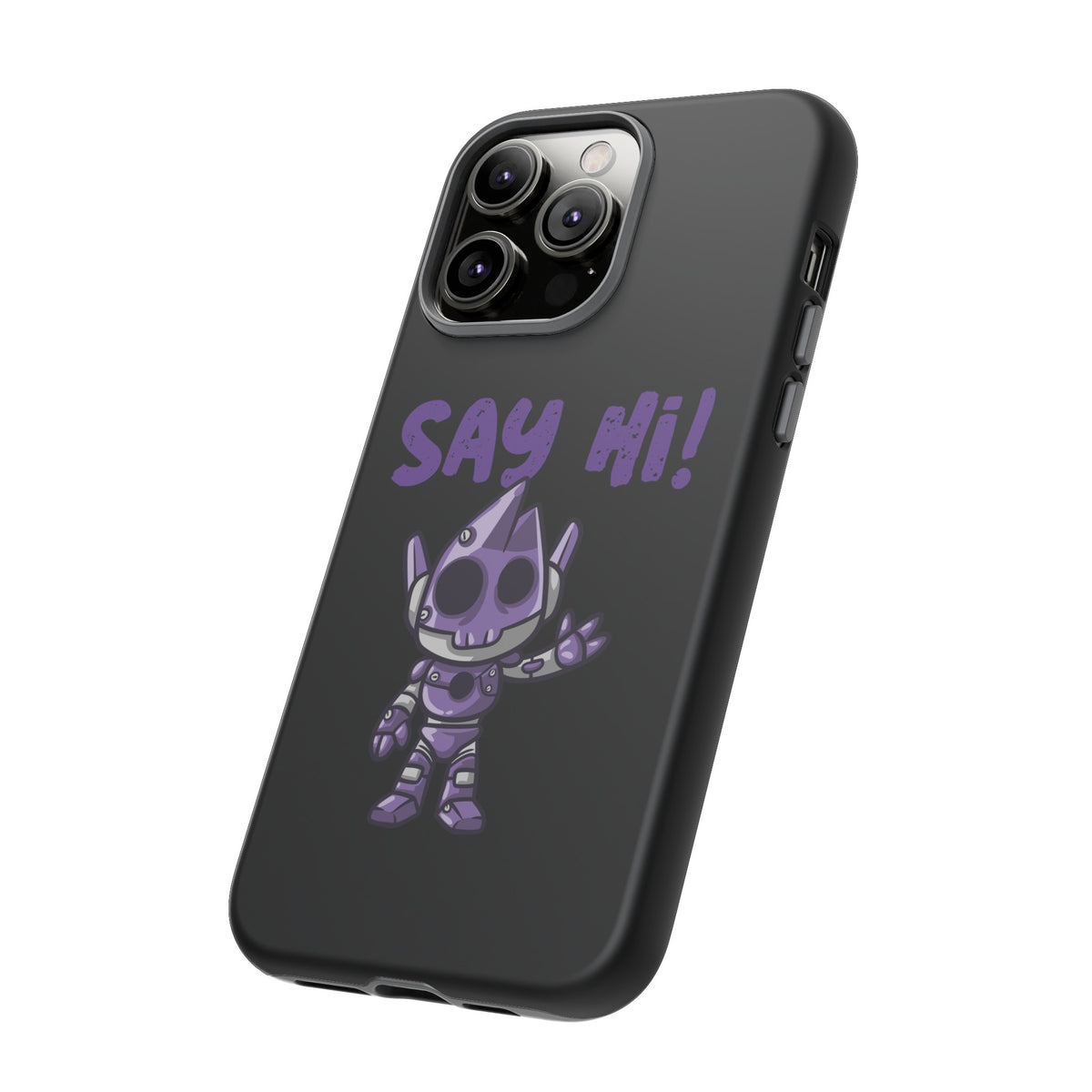 Funny UFO iPhone Cases | Say Hi Sci-Fi Tough Mobile Covers