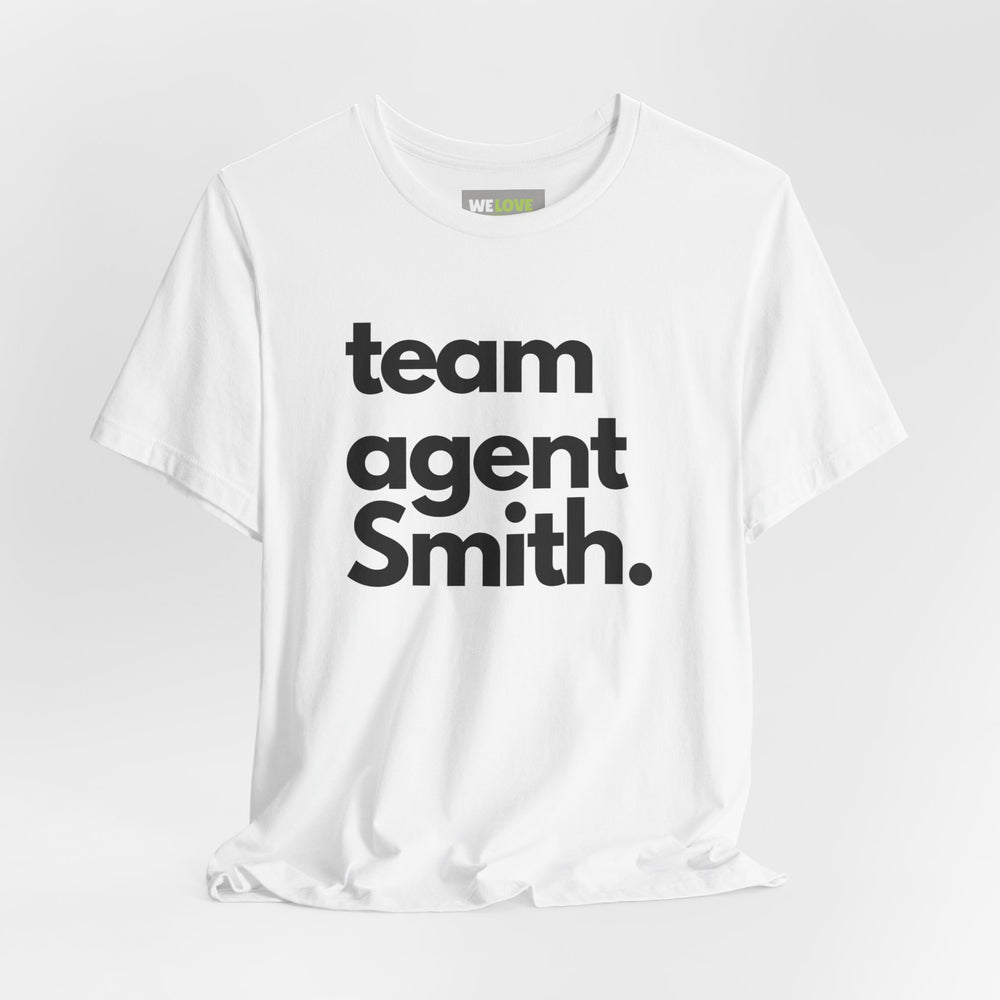 Agent Smith Sci-Fi T-Shirt Supervillain Tee We Love Sci-Fi