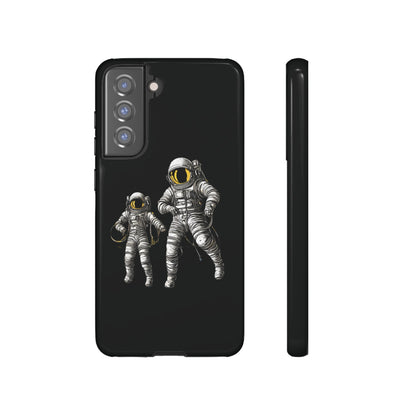 Astronauts Floating Tough Samsung Galaxy Mobile Cases