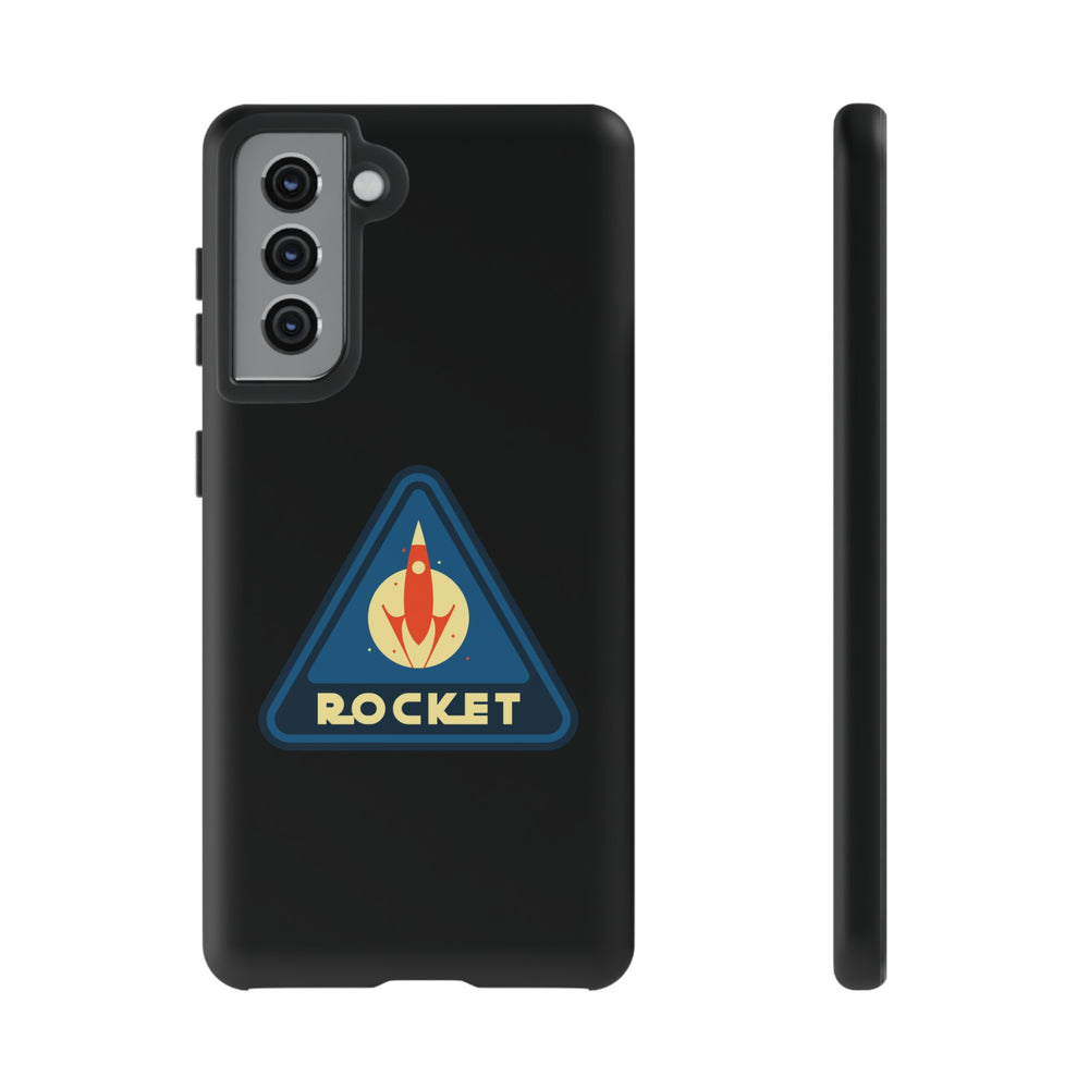 Retro Sci Fi Phone Case | Rocket Retro Sign Samsung Galaxy