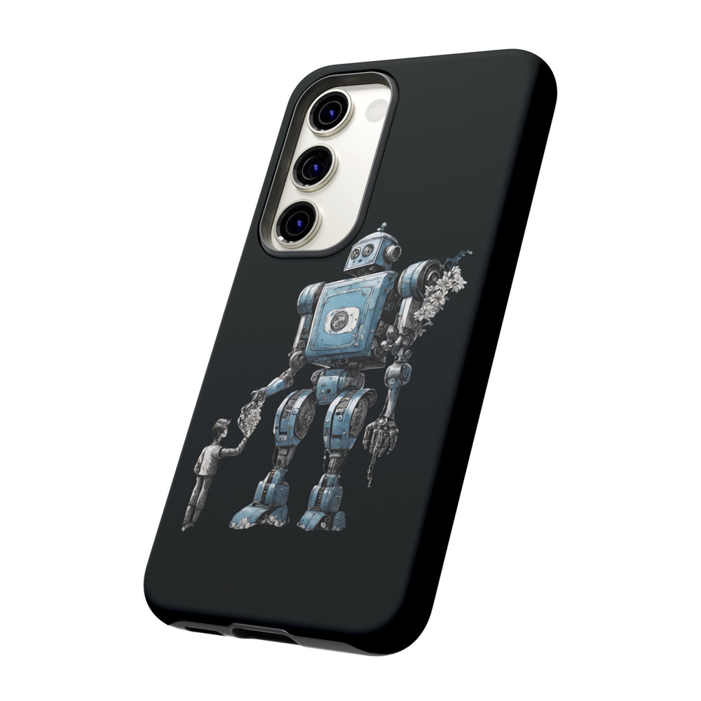 Robot Space Art Samsung Galaxy Case: Tough & Stylish