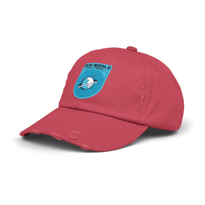 New World Space Travel Cap | Unisex Sci-Fi Distressed Hat