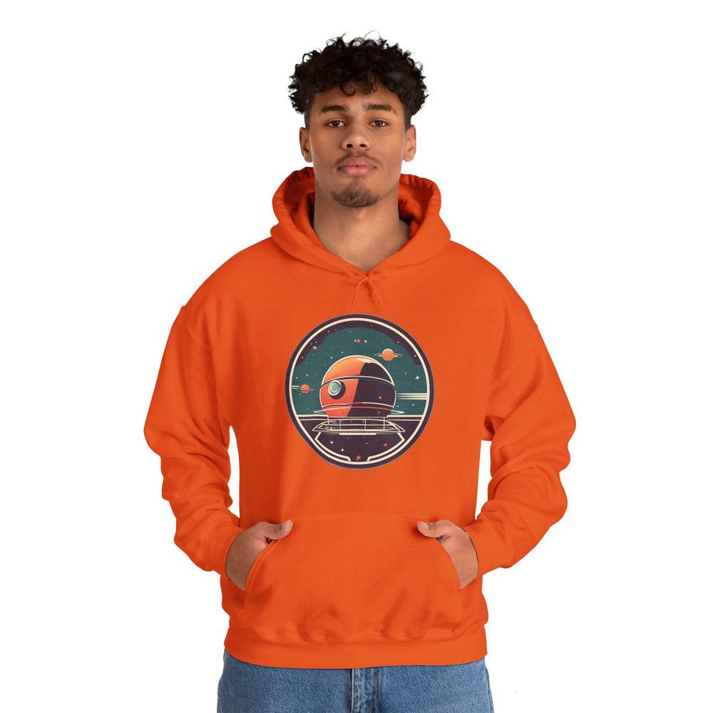 Space Art Hoodie - Station No.101 Sci-Fi Hoodie