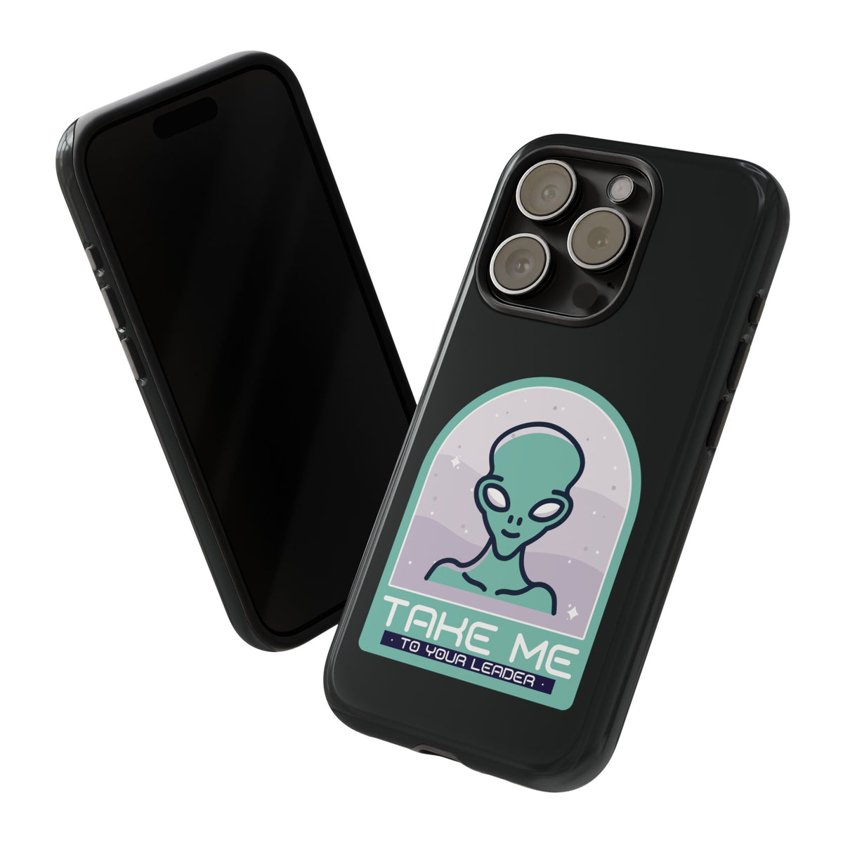 Take Me to Your Leader Sci-Fi Mobile Cover