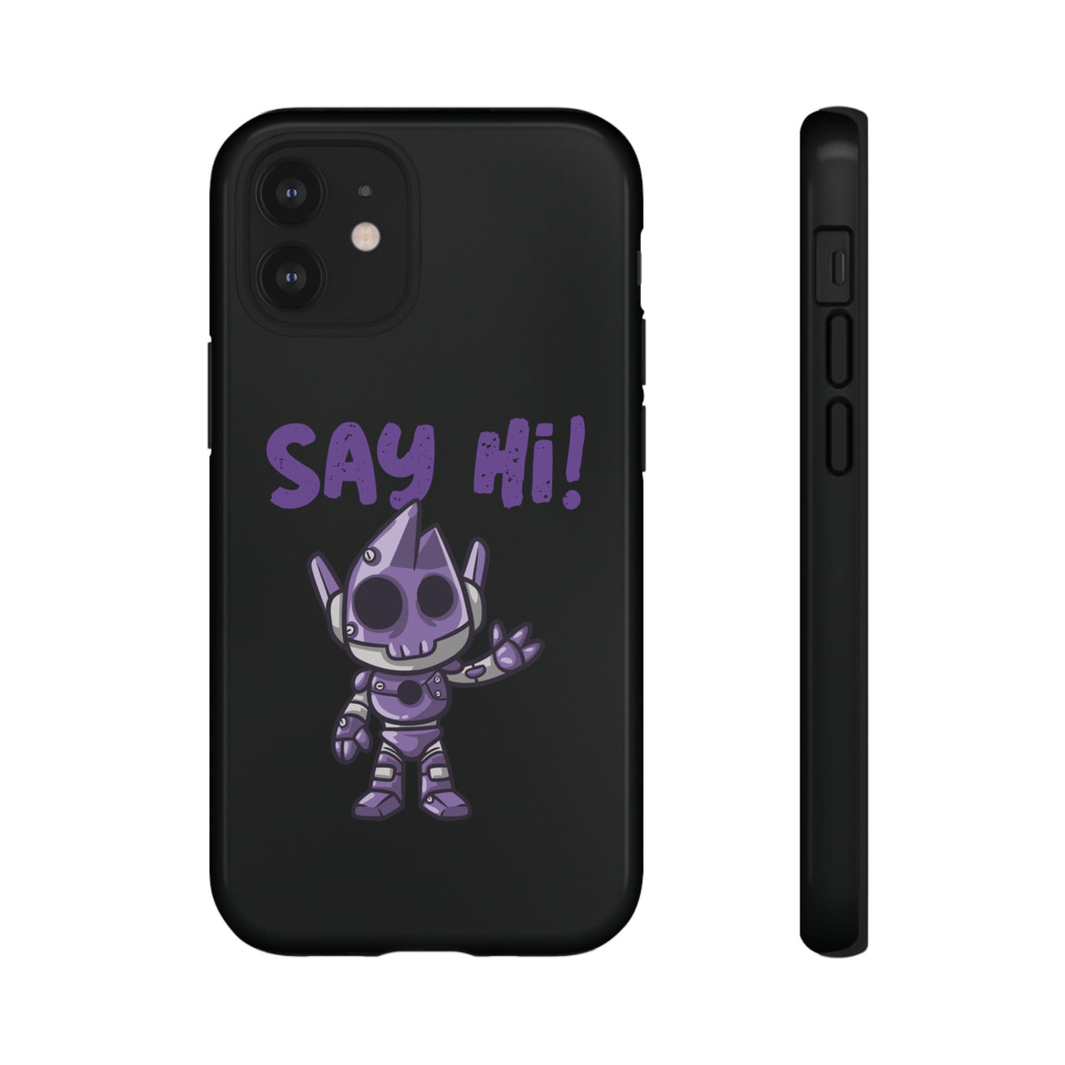 Funny UFO iPhone Cases | Say Hi Sci-Fi Tough Mobile Covers