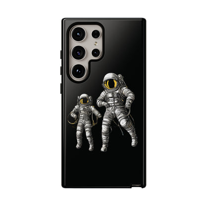 Astronauts Floating Tough Samsung Galaxy Mobile Cases