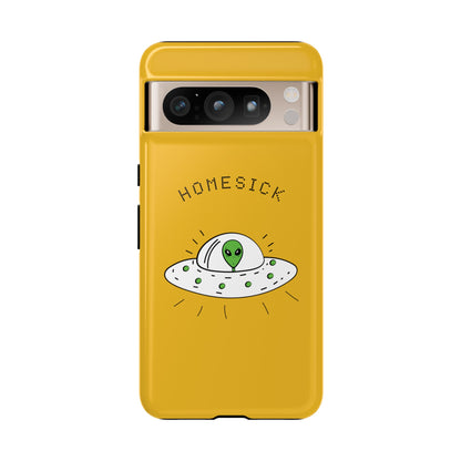 Funny UFO Google Pixel Cases Homesick Sci-Fi Design