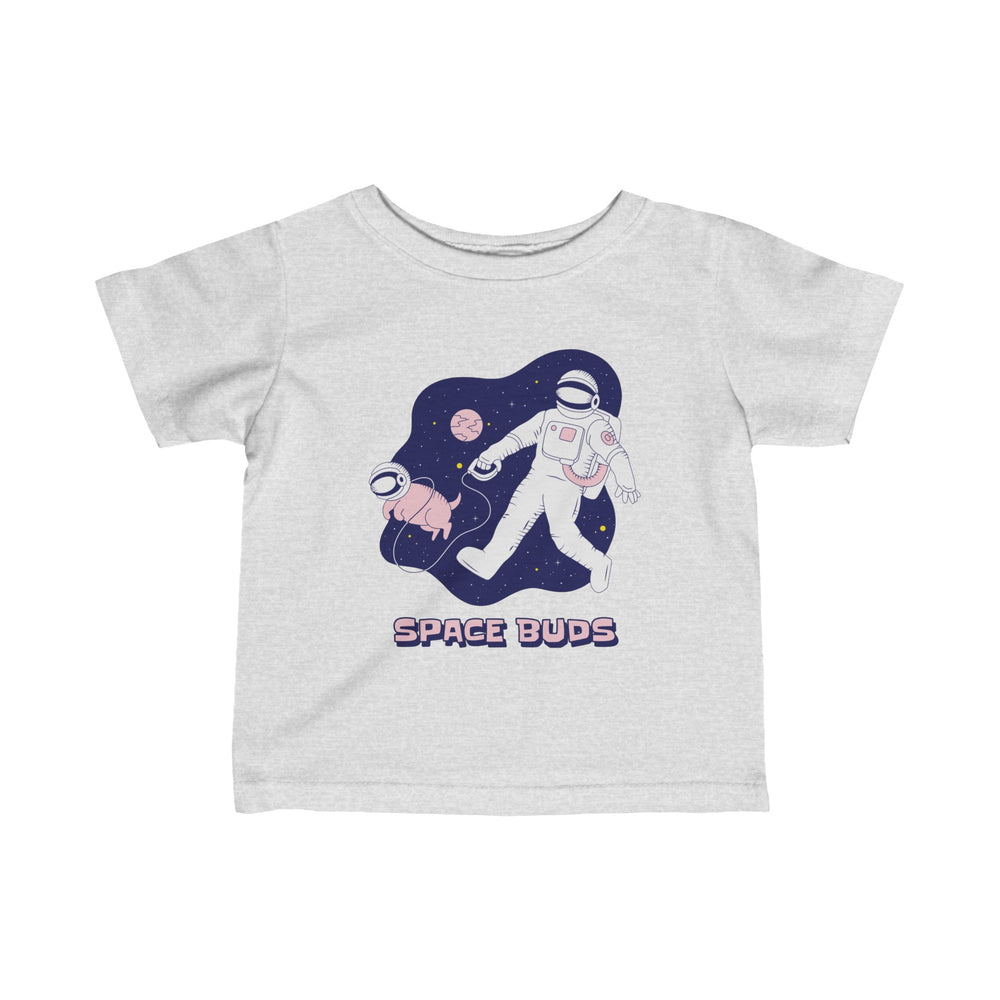 Space Buds Dog Astronaut Tee - Infant Fine Jersey