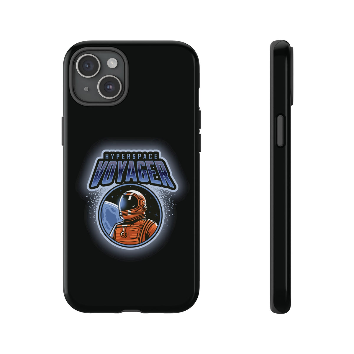 Hyperspace Voyager Astronaut SciFi Tough iPhone Mobile Cases