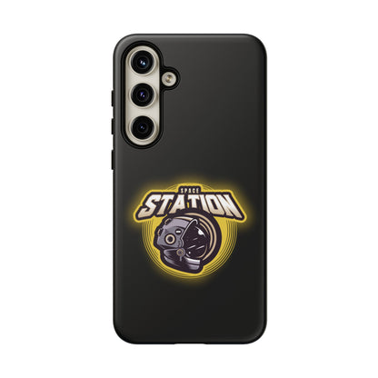 Space Station Astronaut Galaxy Cases