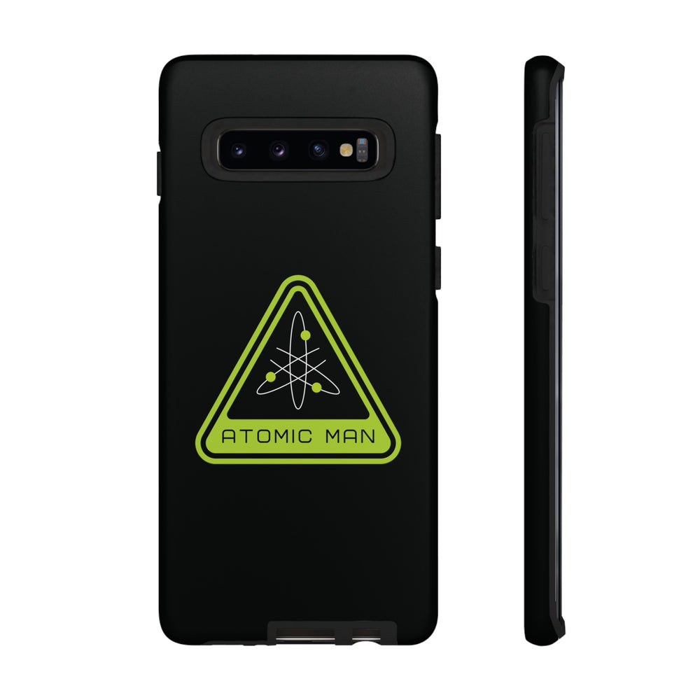 Atomic Man Retro Sign Sci-Fi Samsung Galaxy Mobile Cases