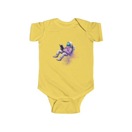 Reader Astronaut Baby Bodysuit Buy Now at WeLoveSciFi