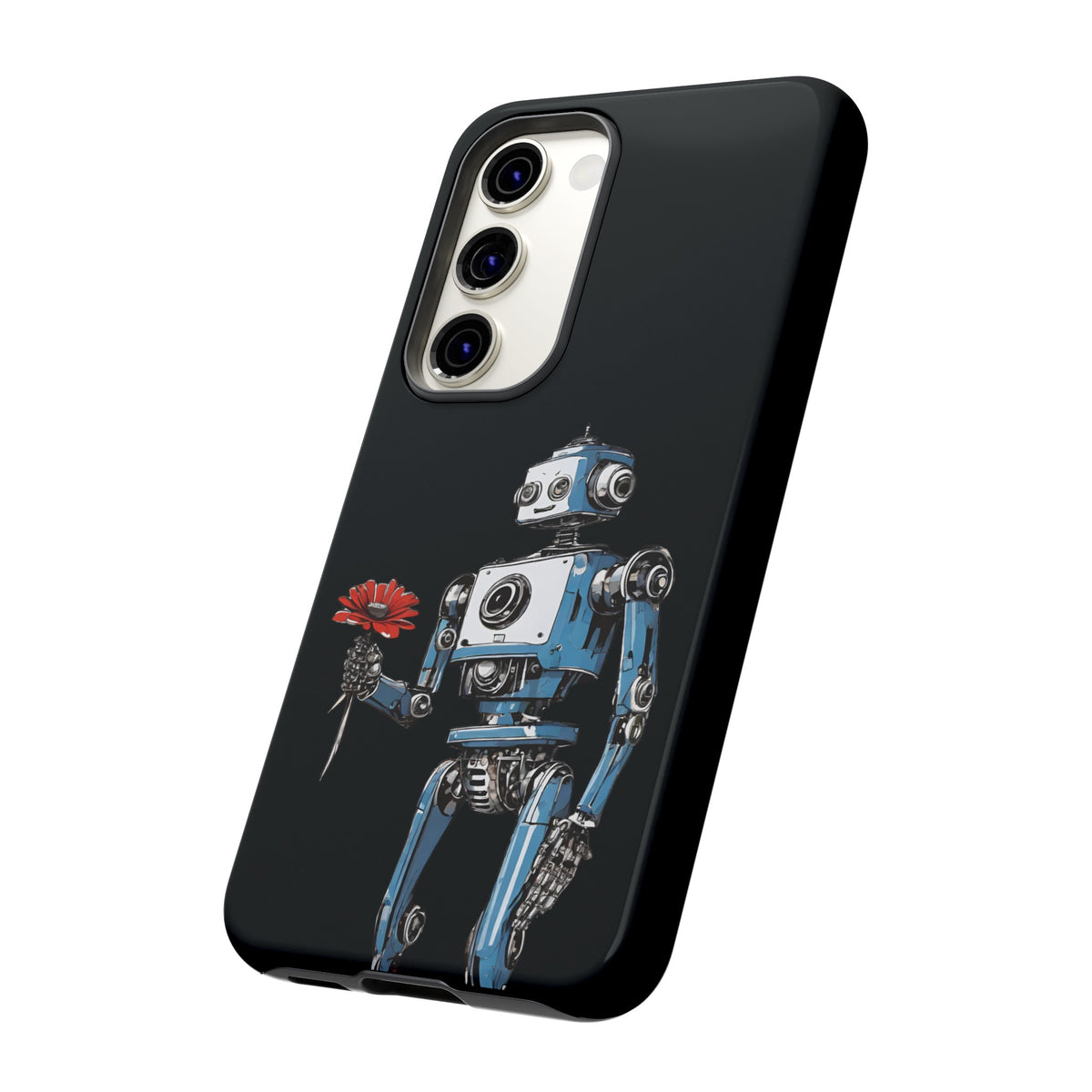 You Never Bring Me Flowers Robot SpaceArt Tough Samsung Galaxy Mobile Cases-welovescifi.net