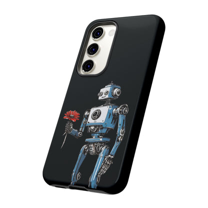 You Never Bring Me Flowers Robot SpaceArt Tough Samsung Galaxy Mobile Cases-welovescifi.net