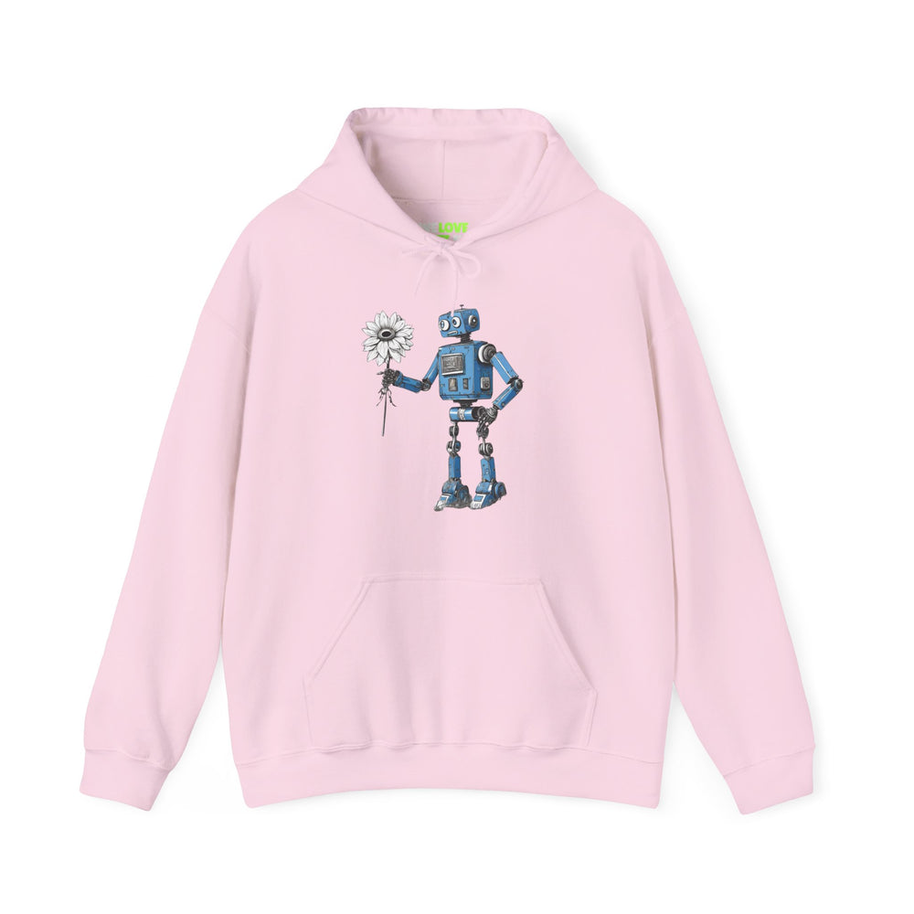 Robot Space Art Hoodie | Maybe Baby Sci-Fi Hoodie